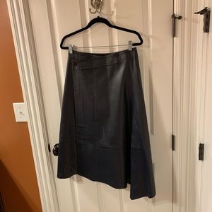 Brand new Helmut Lang leather skirt size 4